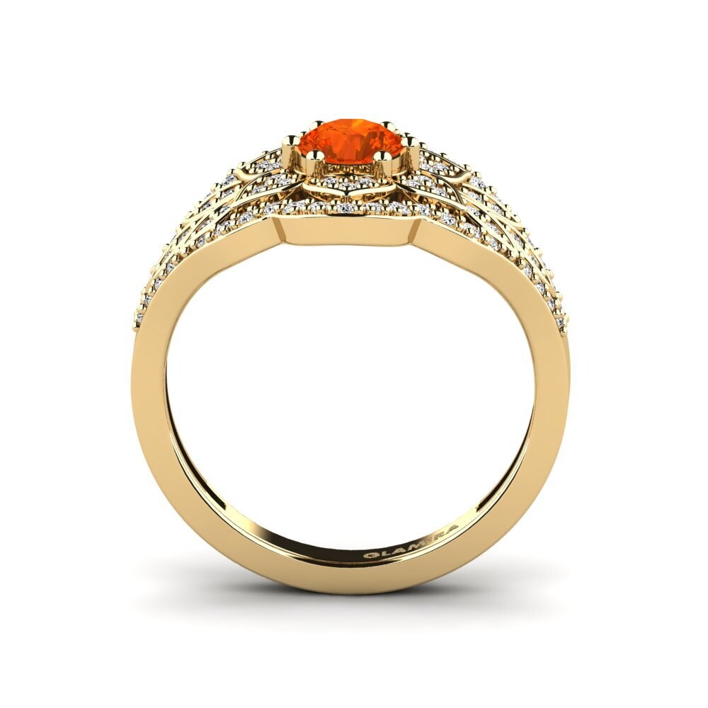 Ópalo Fuego Anillo Rouvera