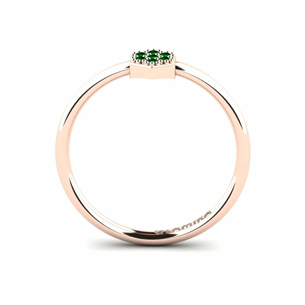 Swarovski Zöld Gyerek gyűrű Royal