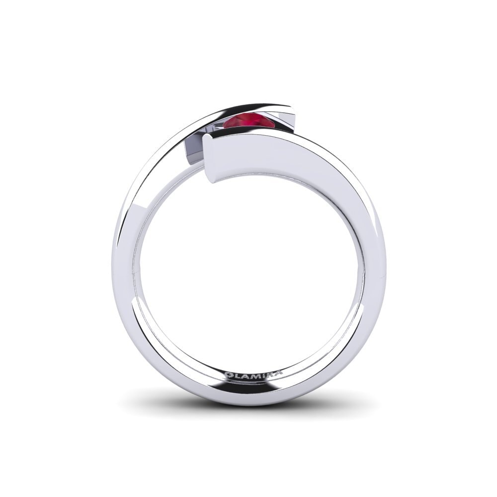 Ruby Engagement Ring Rosita 0.25 crt