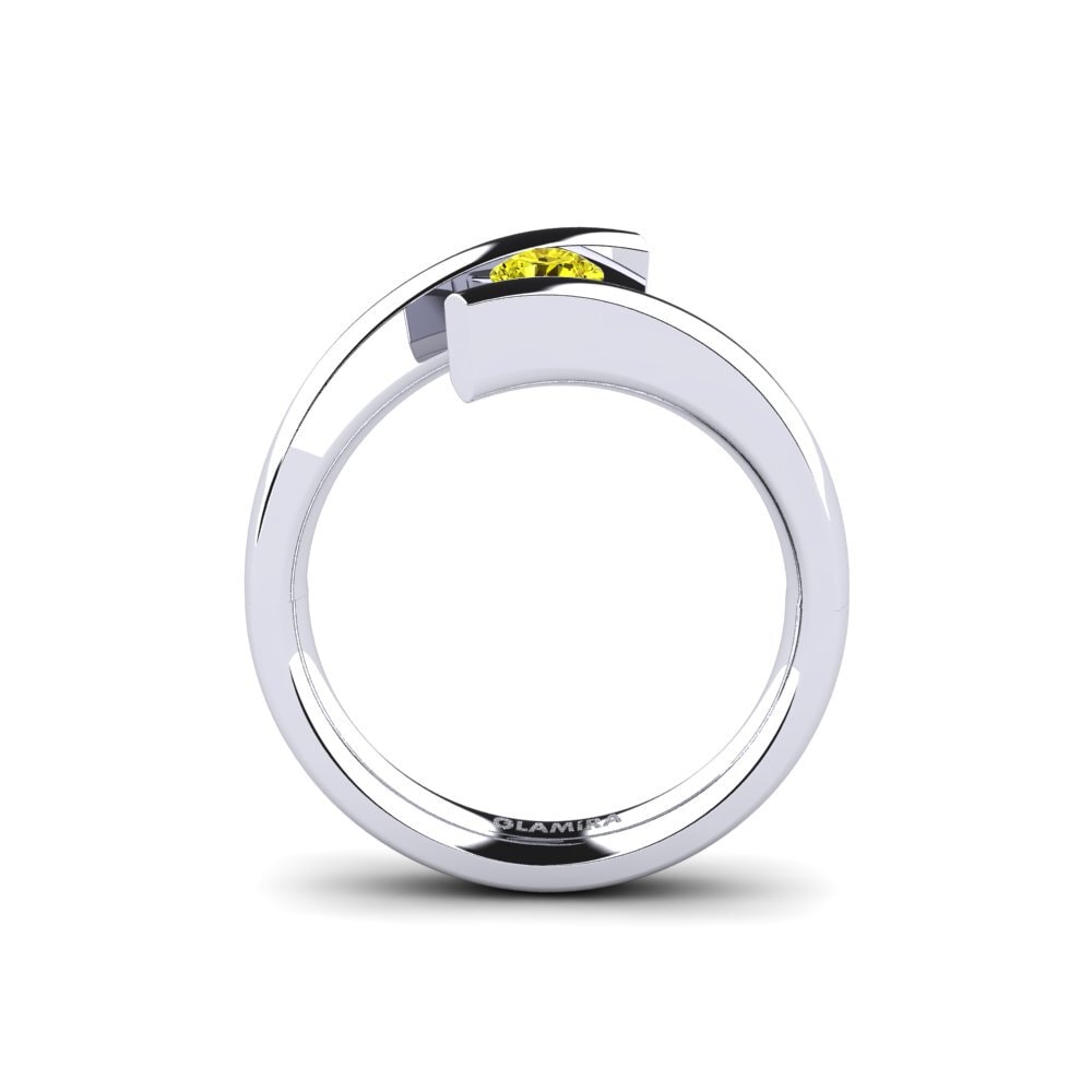 Yellow Diamond Engagement Ring Rosita 0.25 crt