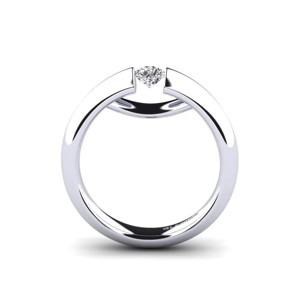 9ct White Gold Engagement Ring Ursula 0.25crt