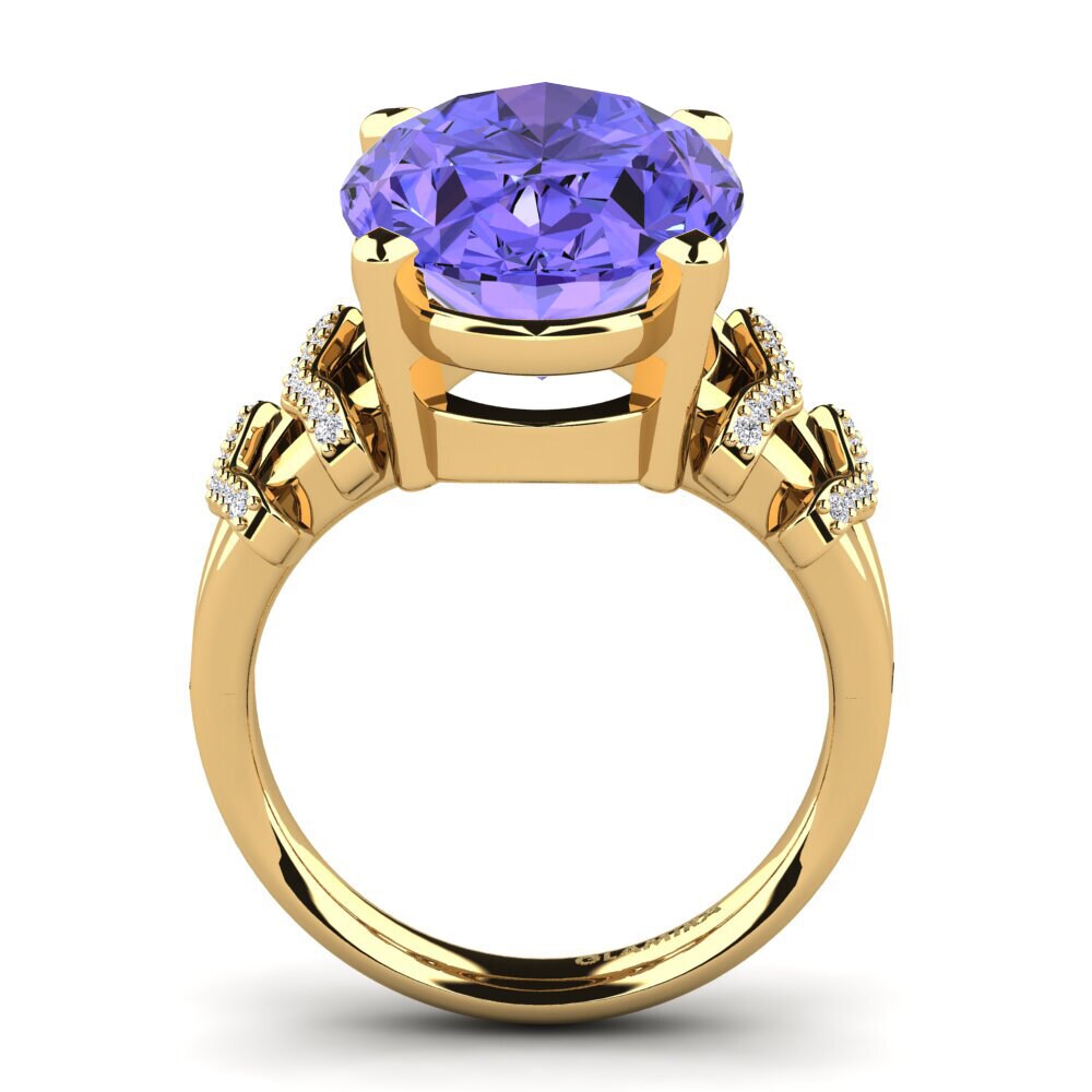 Tanzanite Bague Rubi