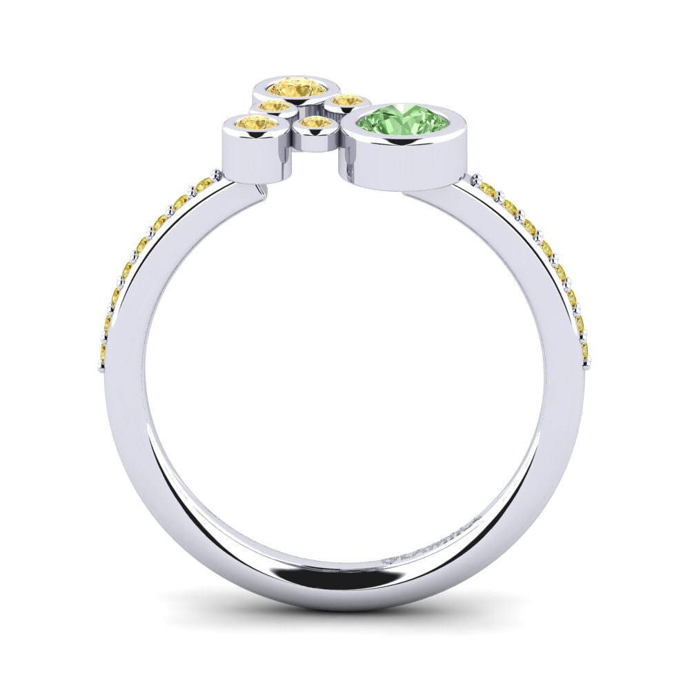 14k White Gold Engagement Ring Rudina