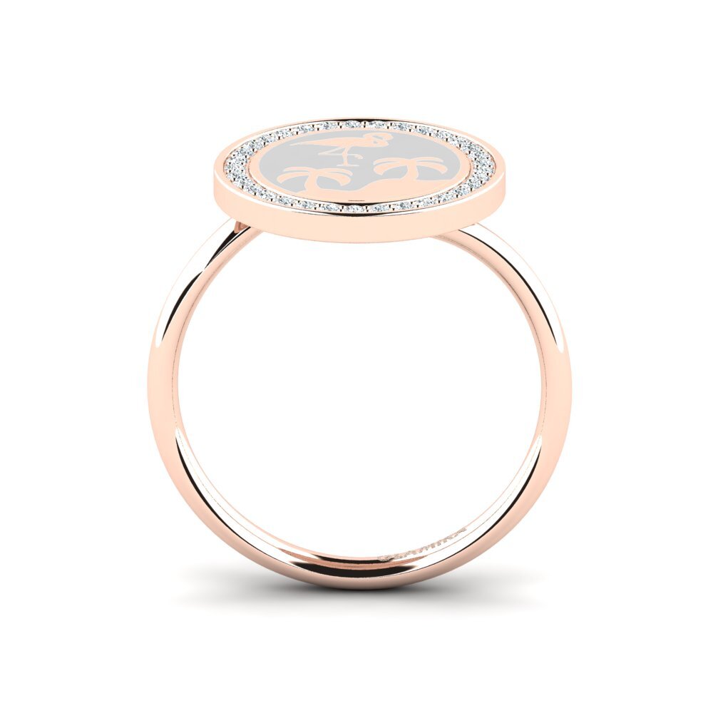 Rotgold 585 Ringe Ryley
