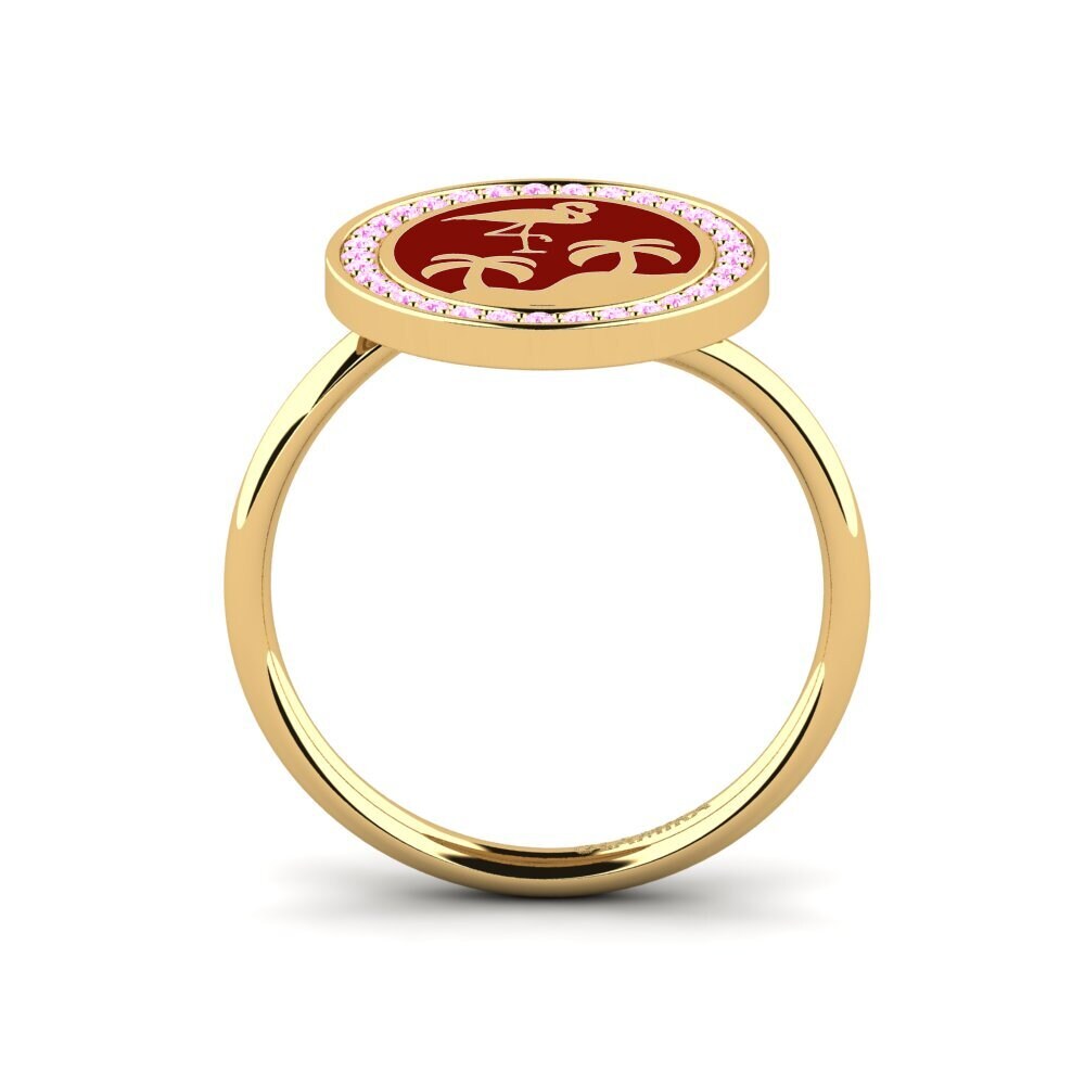 Pink Sapphire Ring Ryley