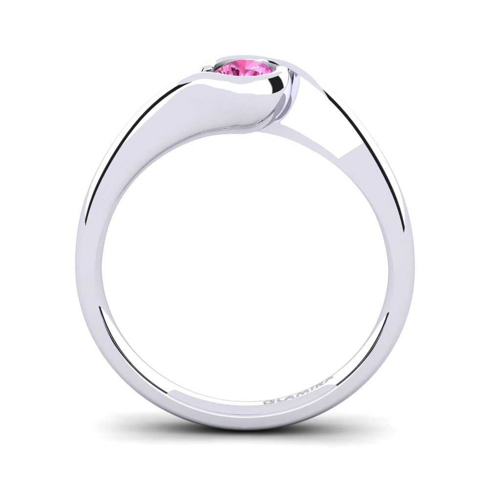 Topacio Rosa Anillo de compromiso Sabella 025crt