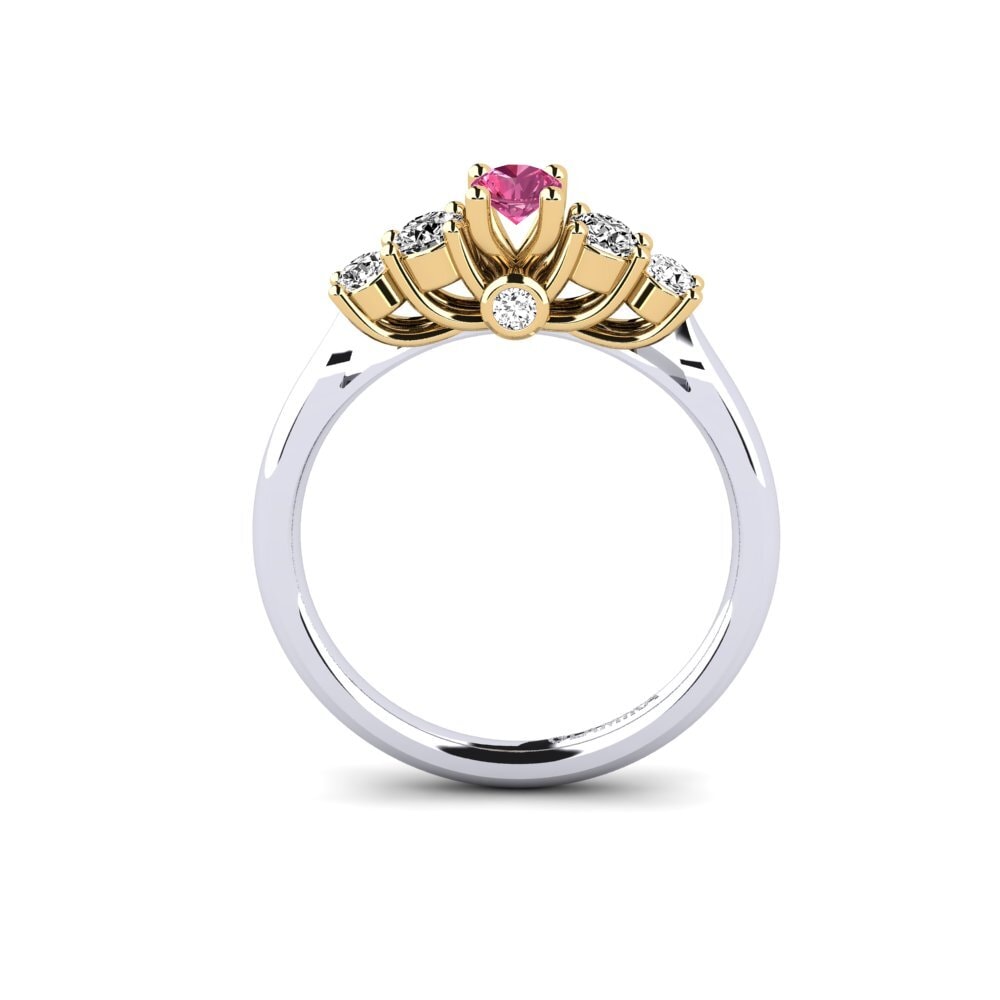 Rosa Turmalin Verlobungsring Sadie 0.16 crt