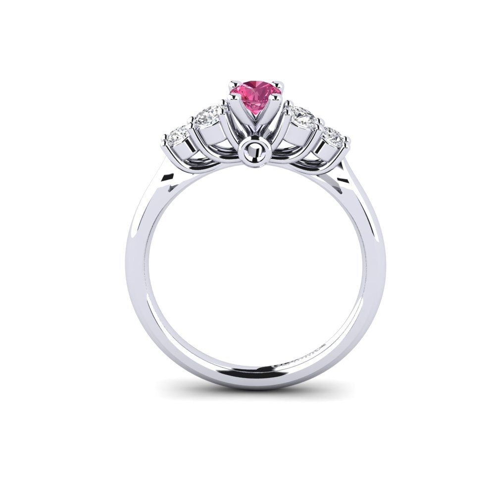 Pink Tourmaline Engagement Ring Sadie 0.25 crt