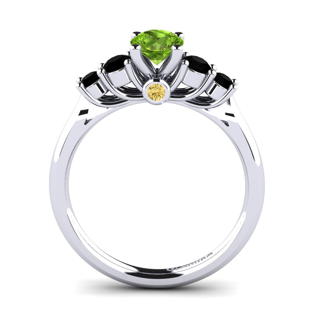 Peridot Zásnubní prsten Sadie