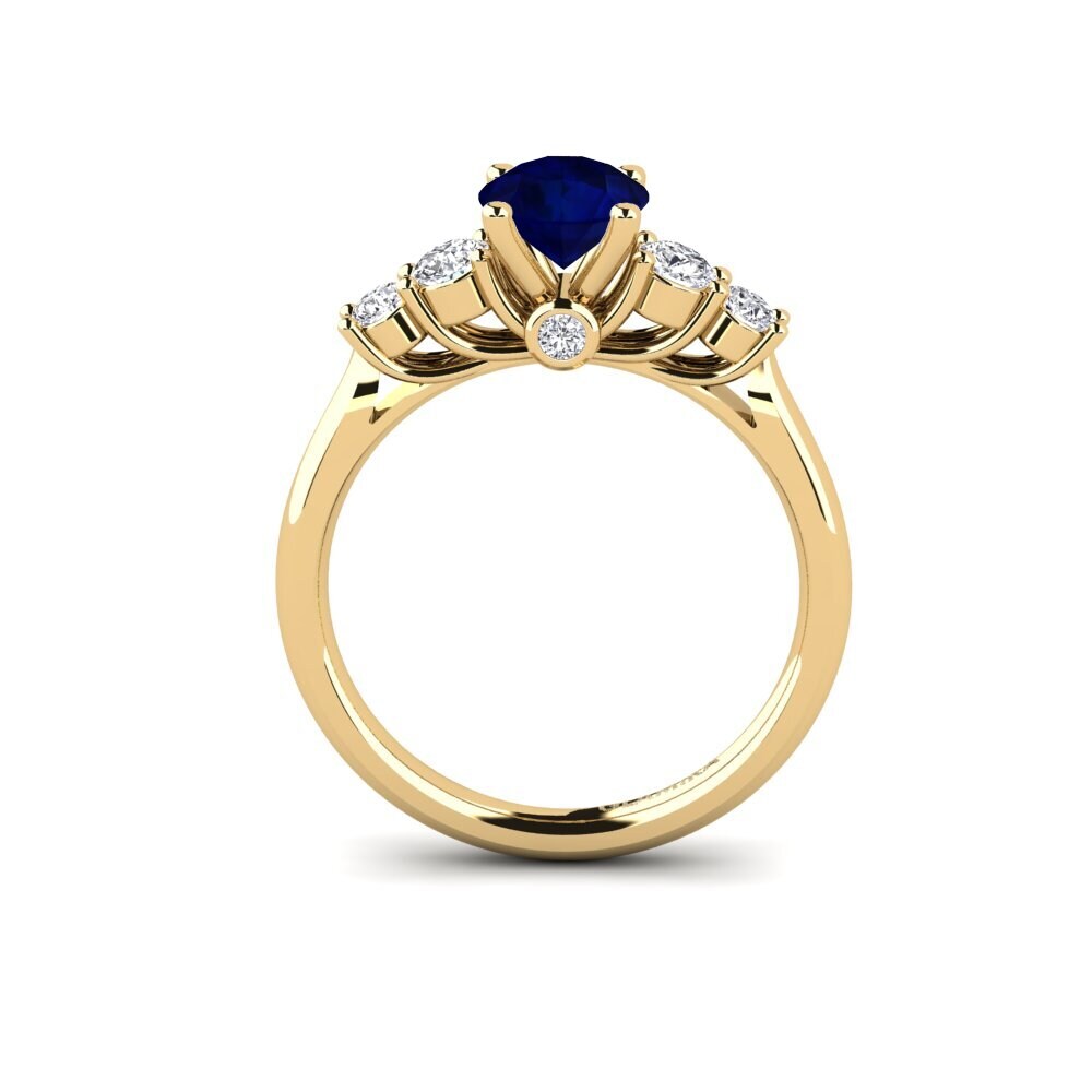 Sapphire Engagement Ring Sadie 0.8 crt