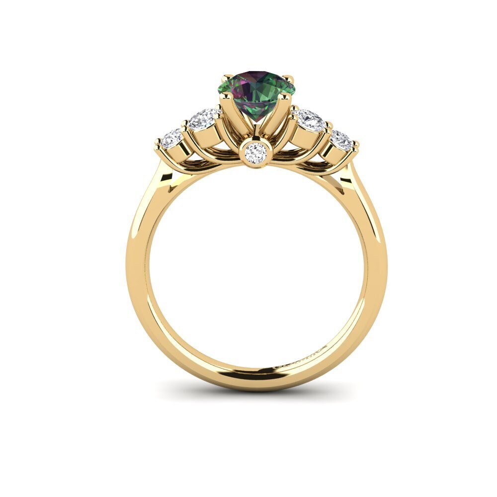 Mystic Topaz Engagement Ring Sadie 0.8 crt