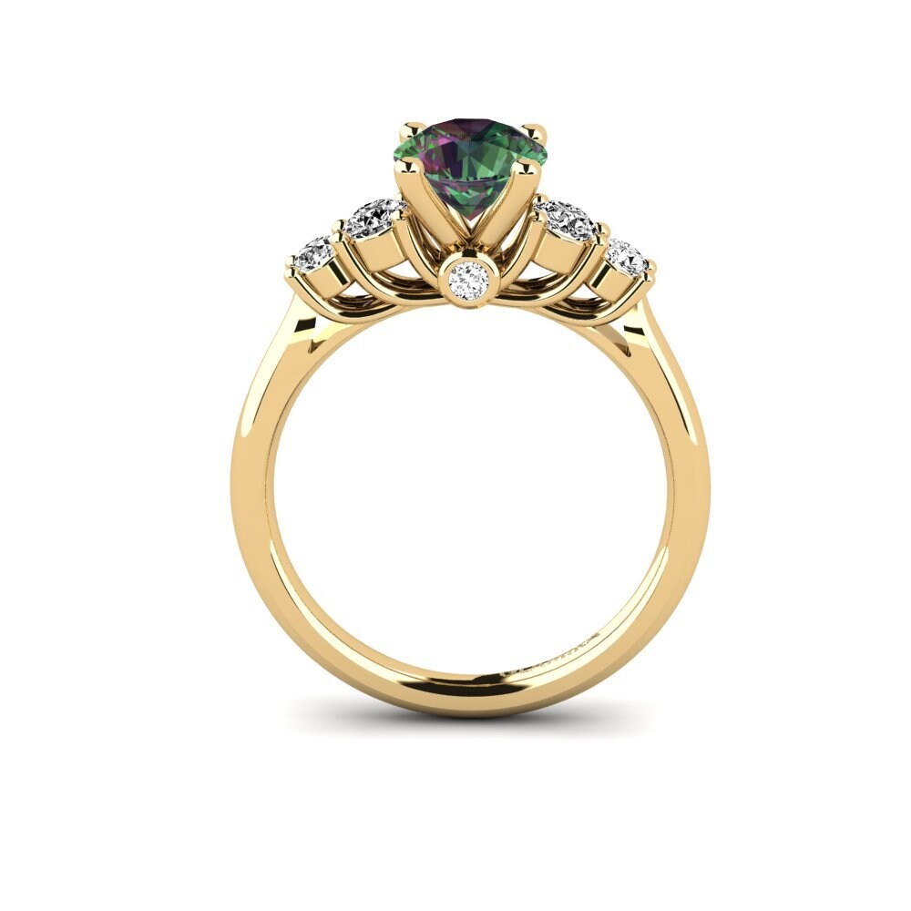 Mystic Topaz Engagement Ring Sadie 1.0 crt