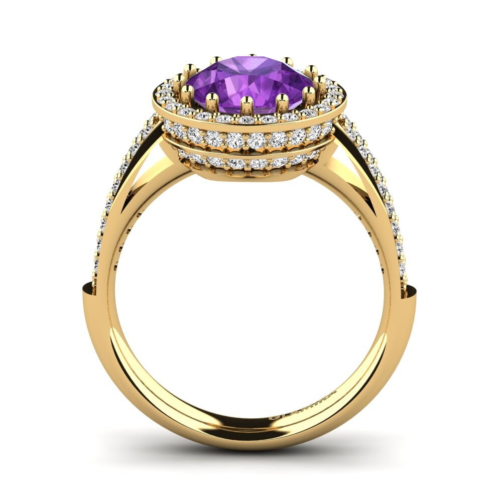 Amatista Anillo de compromiso Salerno