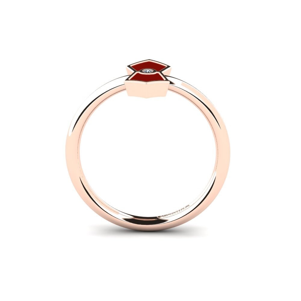 Rotgold 375 Ring Saltanob