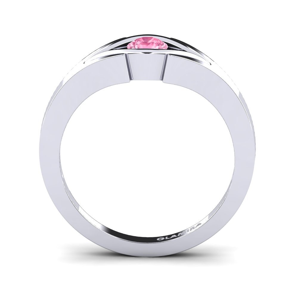 Pink Sapphire Engagement Ring Samy