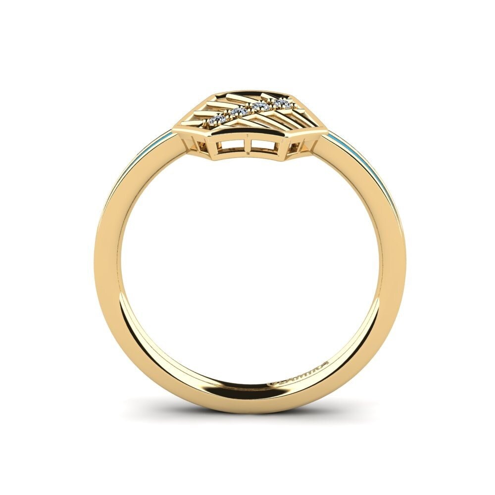 Or Jaune 9k Bague Sanicrocas