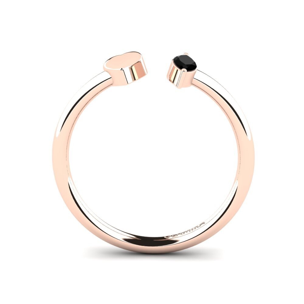 Zafiro negro Anillo Santuvines
