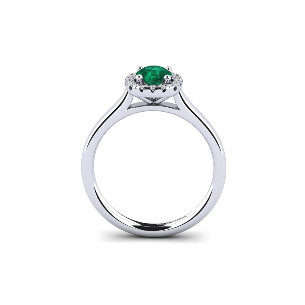 Emerald Engagement Ring Savanna 0.5 crt