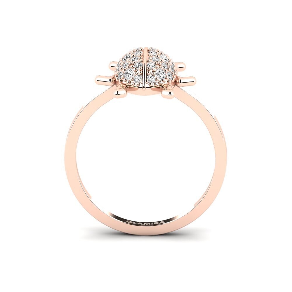 Moissanite Anel Sayan
