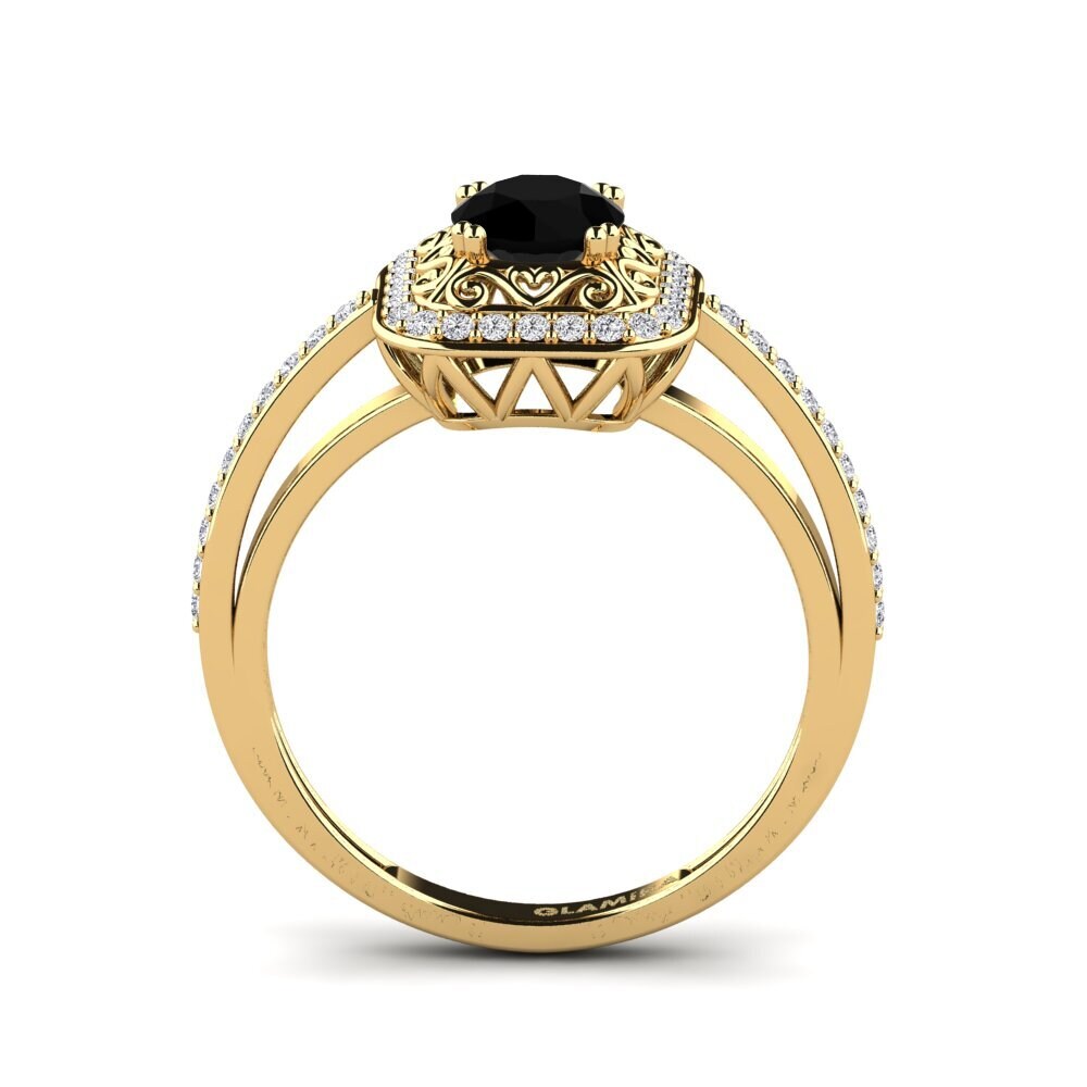 Black Onyx Engagement Ring Scepticism