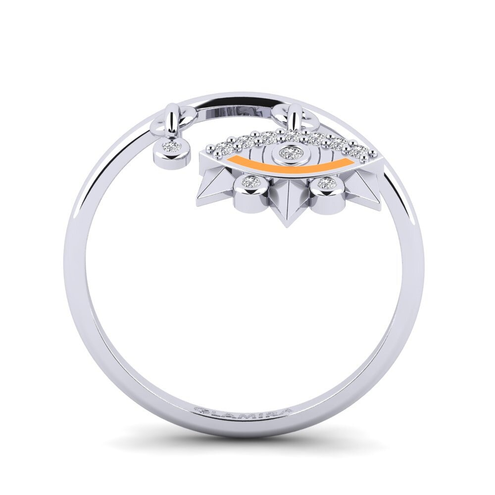 950 Platin Ring Scudo