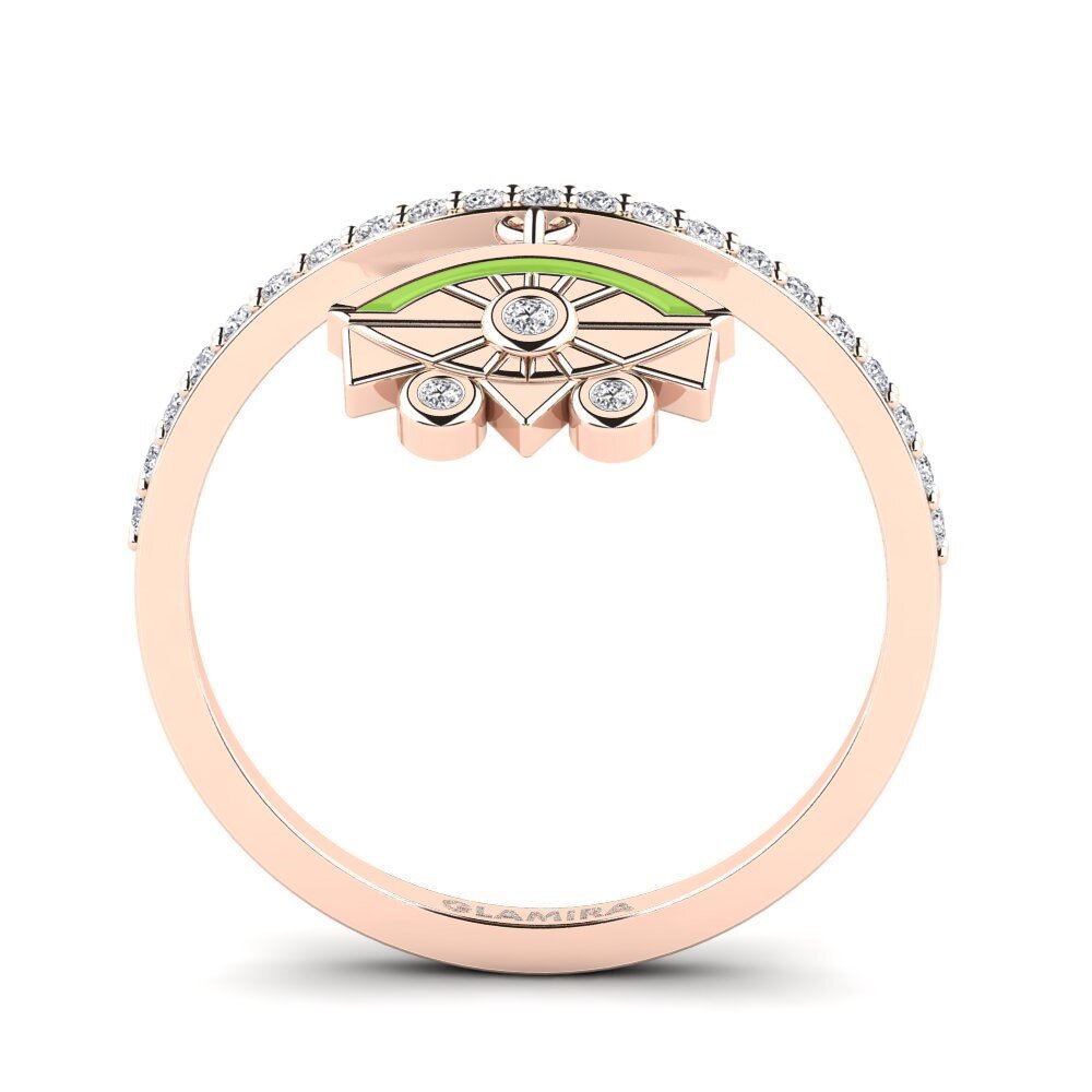 Rotgold 375 Ring Scut