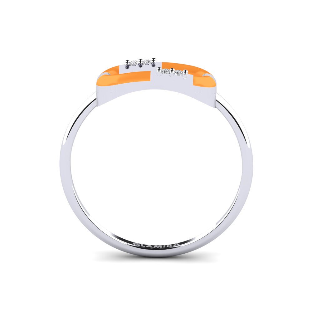 18ct White Gold Ring Sedocation