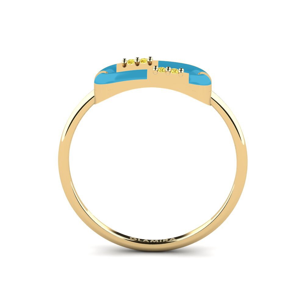 Gelber Saphir Ring Sedocation