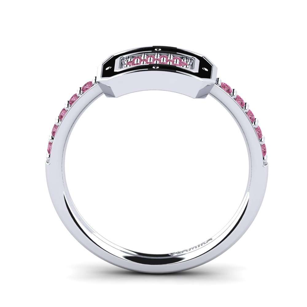 Rhodolite Garnet Ring Seiber