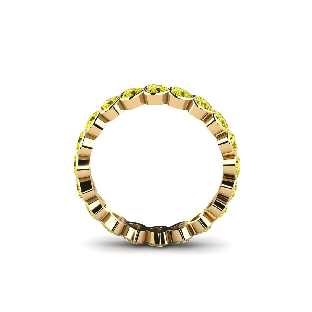 Yellow Diamond Ring Selff