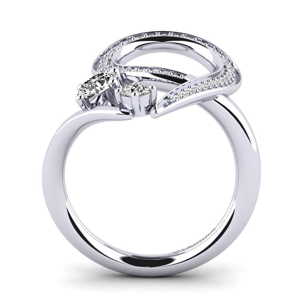 Moissanite Anel Sempronia