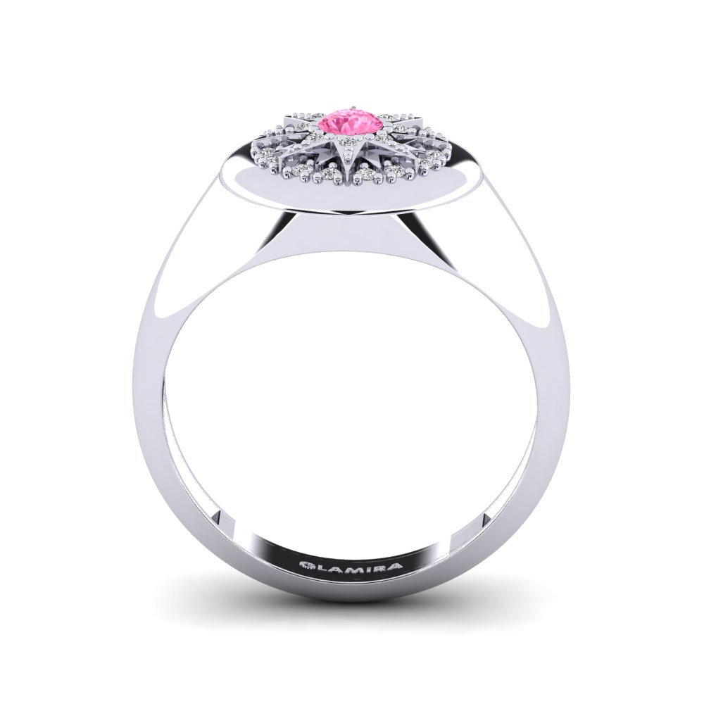 Zafiro Rosado Anillo Senzauscita