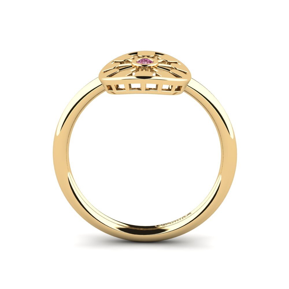 Rhodolite Garnet Engagement Ring Serwinto
