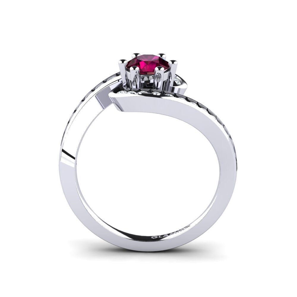 Granate Rhodolite Anillo de compromiso Sevilla