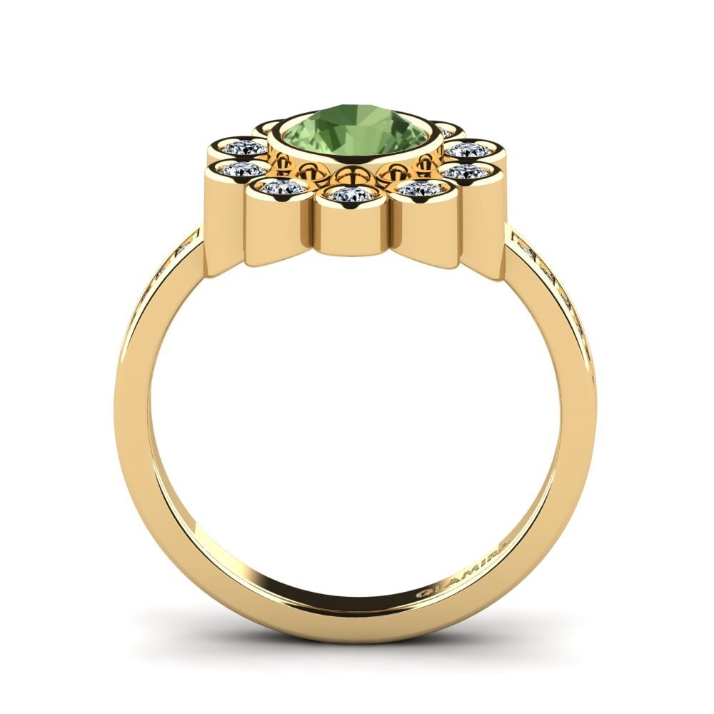 Green Sapphire Ring Seyang
