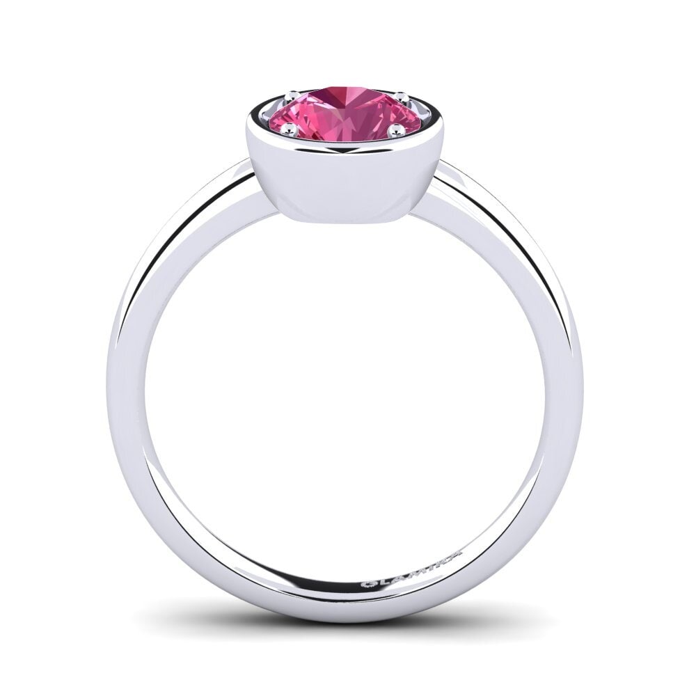 粉紅碧璽 訂婚戒指 Shamina 1.0 crt