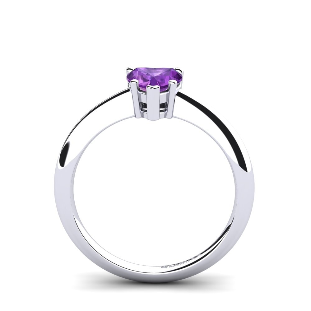 Paladio 950 Anillo de compromiso Sharon