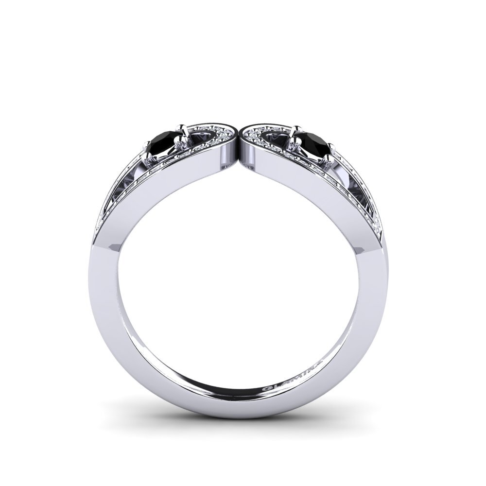 Black Sapphire Ring Sherdin