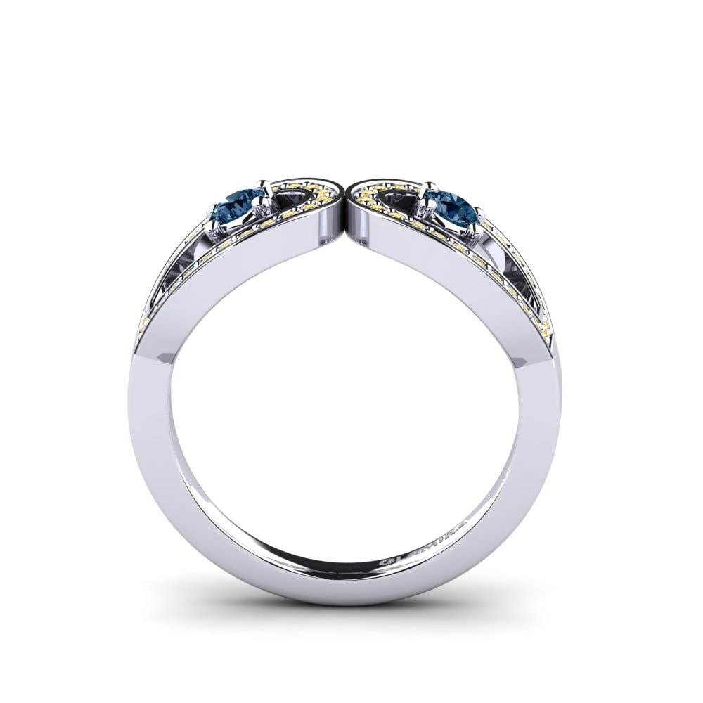 Blue Diamond Ring Sherdin