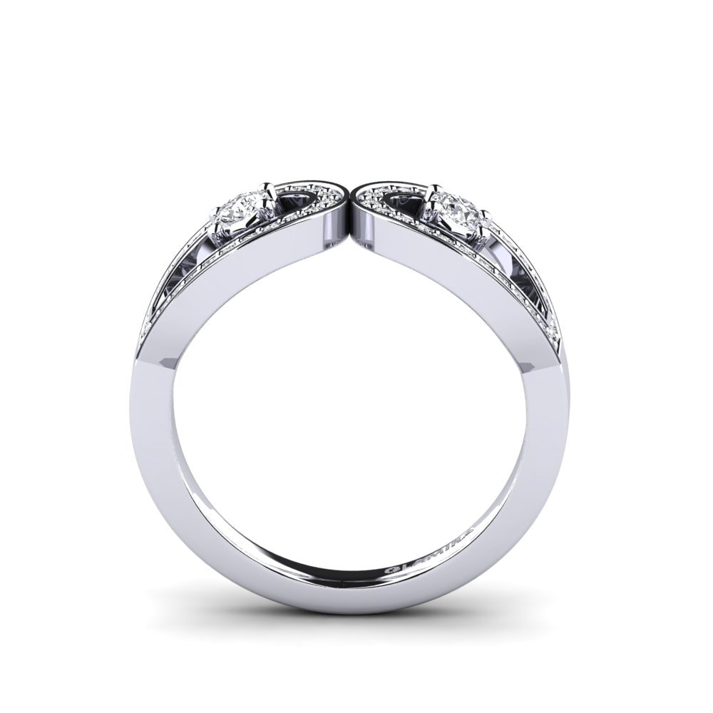 Moissanite Anel Sherdin