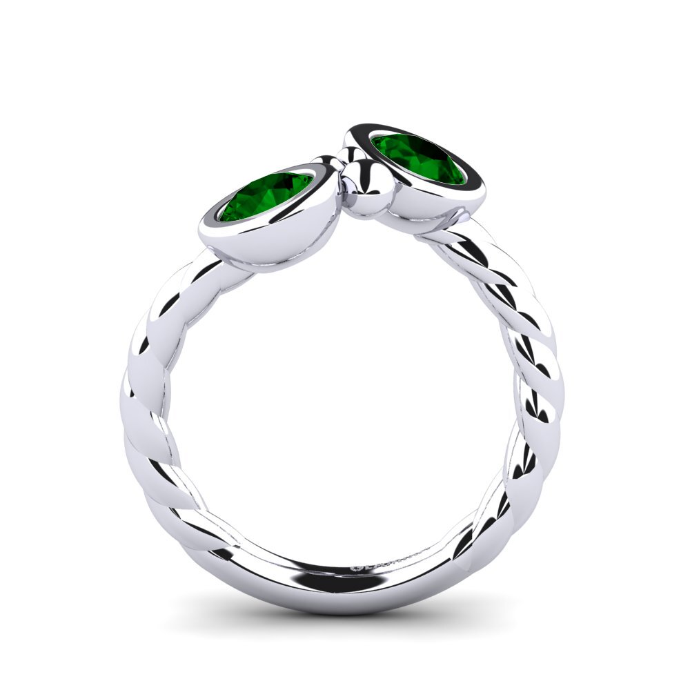 Zircônia Verde Anel Shizelle