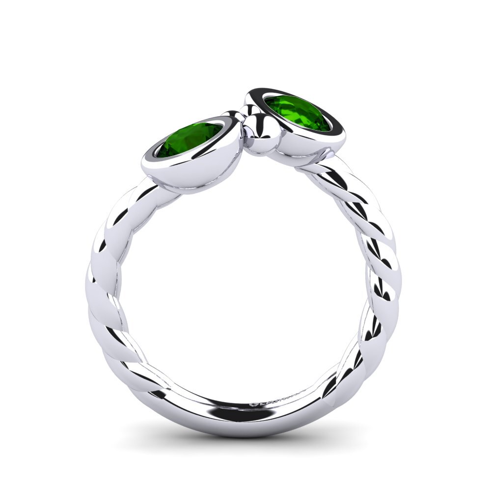 Turmalina Verde Anel Shizelle
