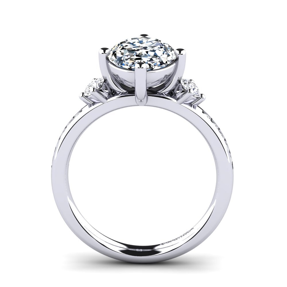 Zirconia Engagement Ring Sibora