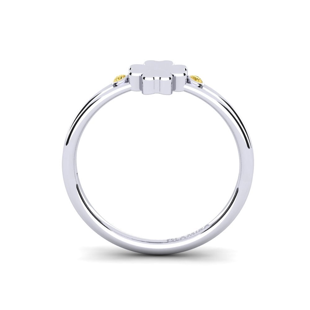 Diamant Jaune Bague Siera