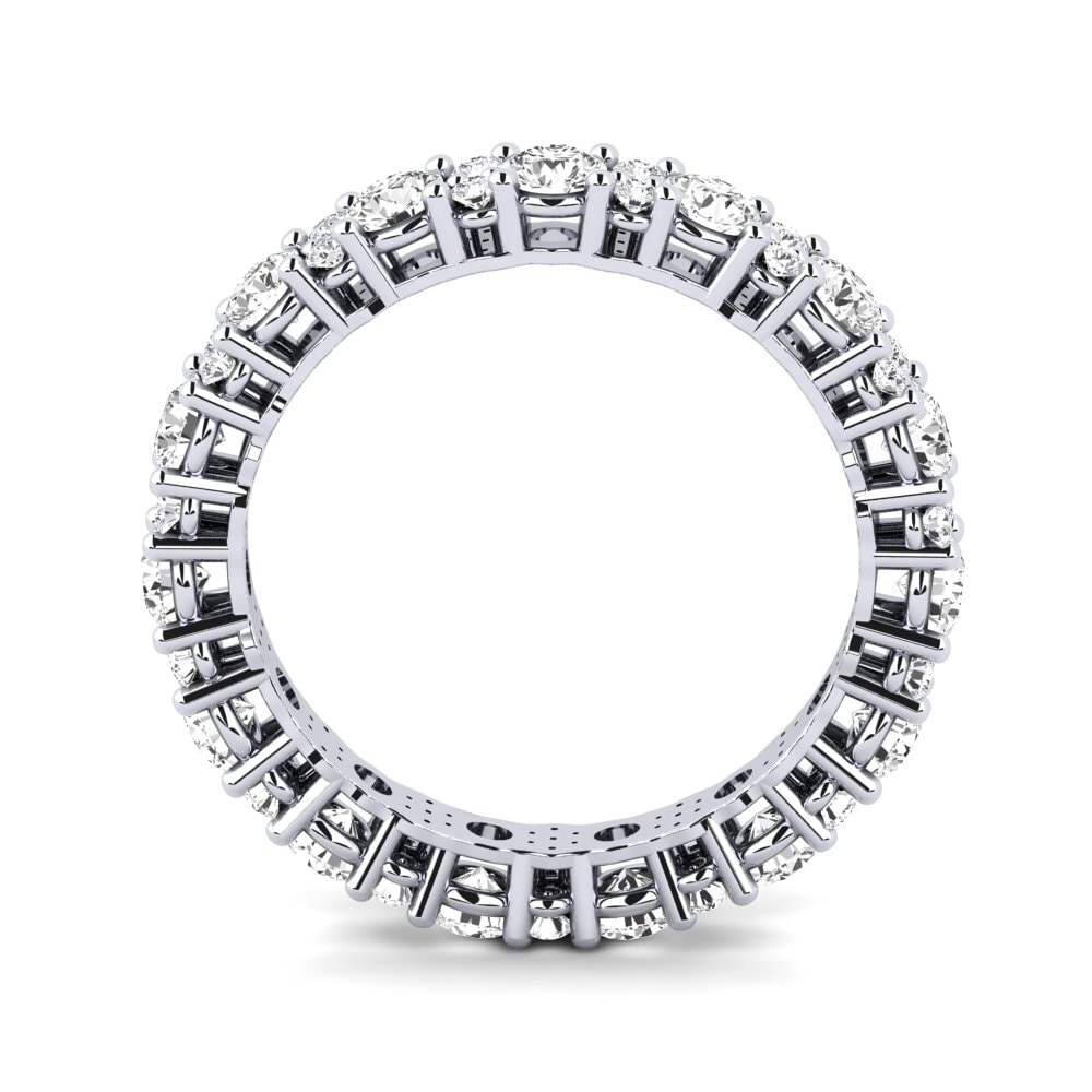950 Palladium White sapphire Ring Sifnas