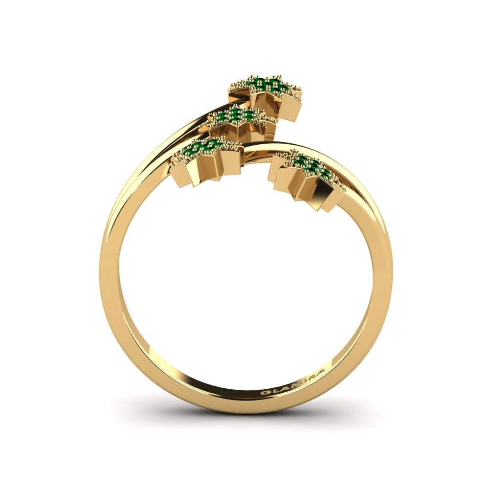 Circonita Verde Anillo Sitorai