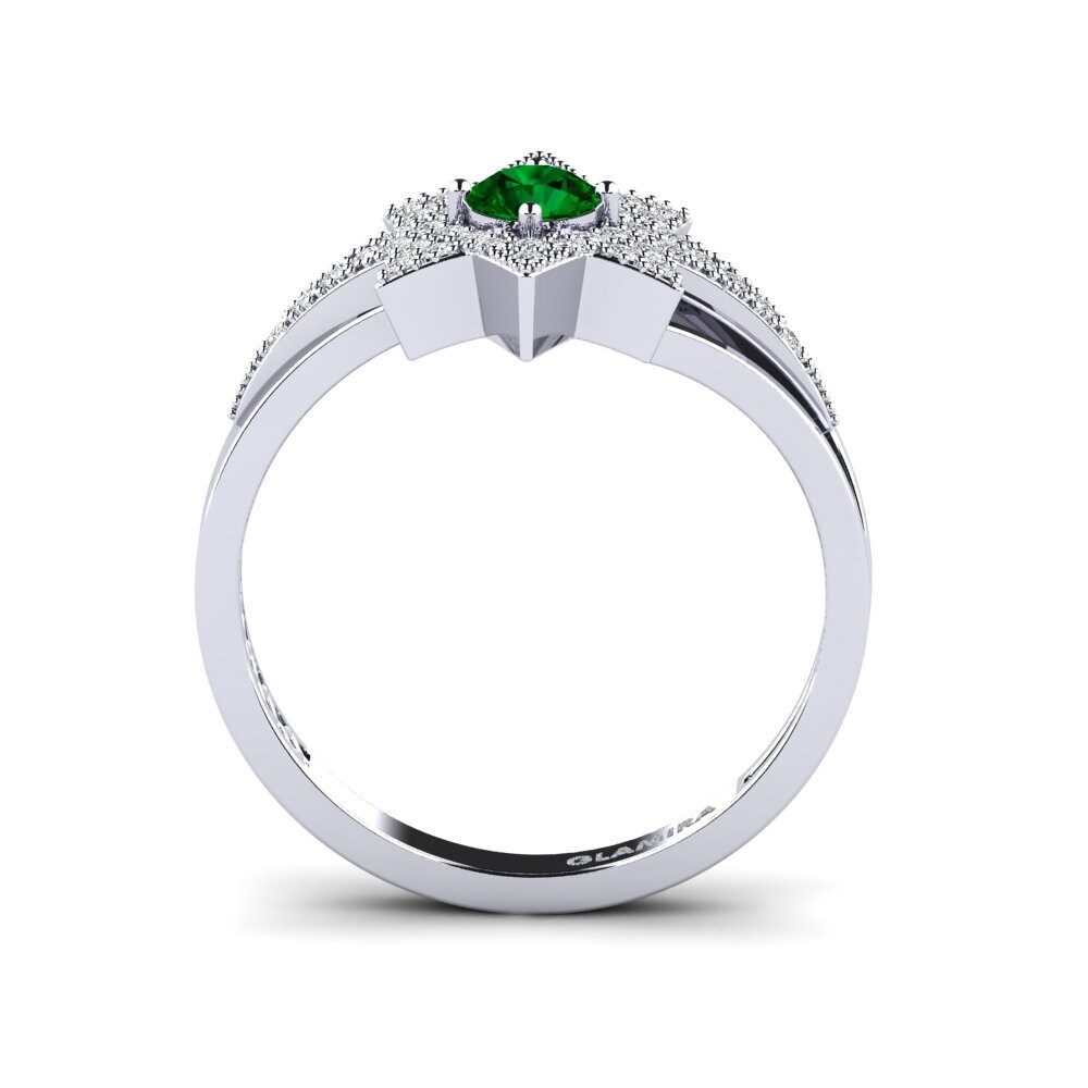 Circonita Verde Anillo Situla