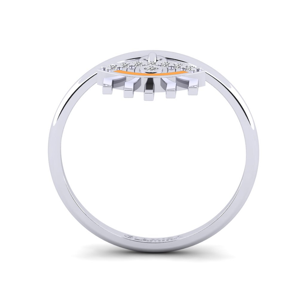 950 Platin Ring Skydda