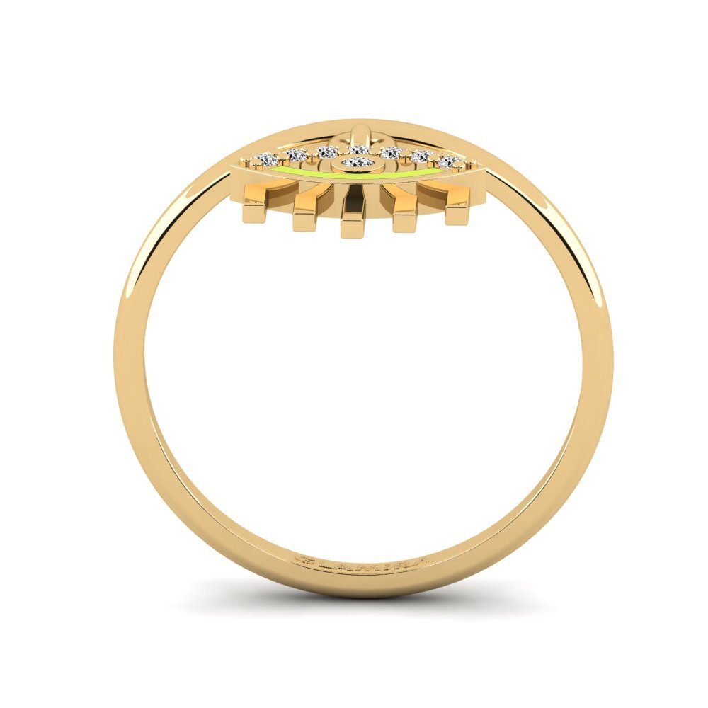 Moissanit Ring Skydda