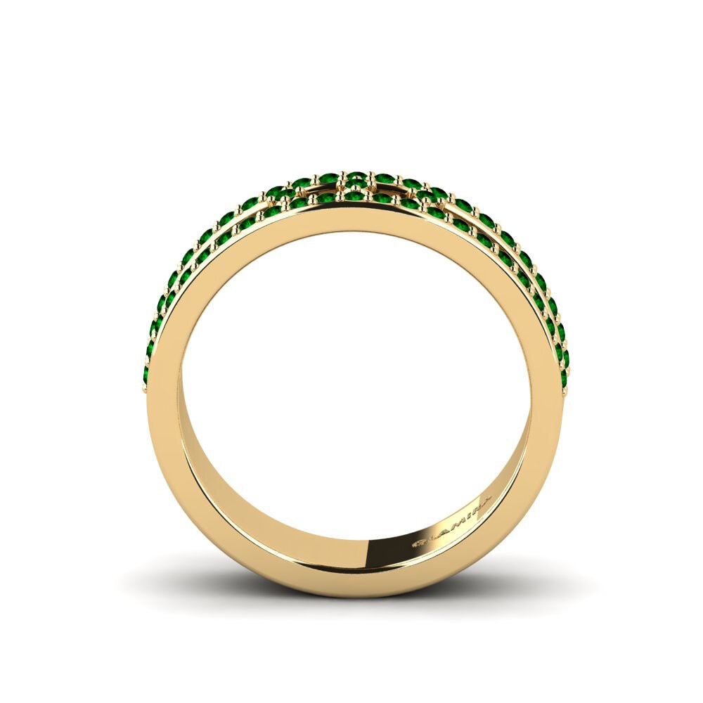 Zircônia Verde Anel Slandwe